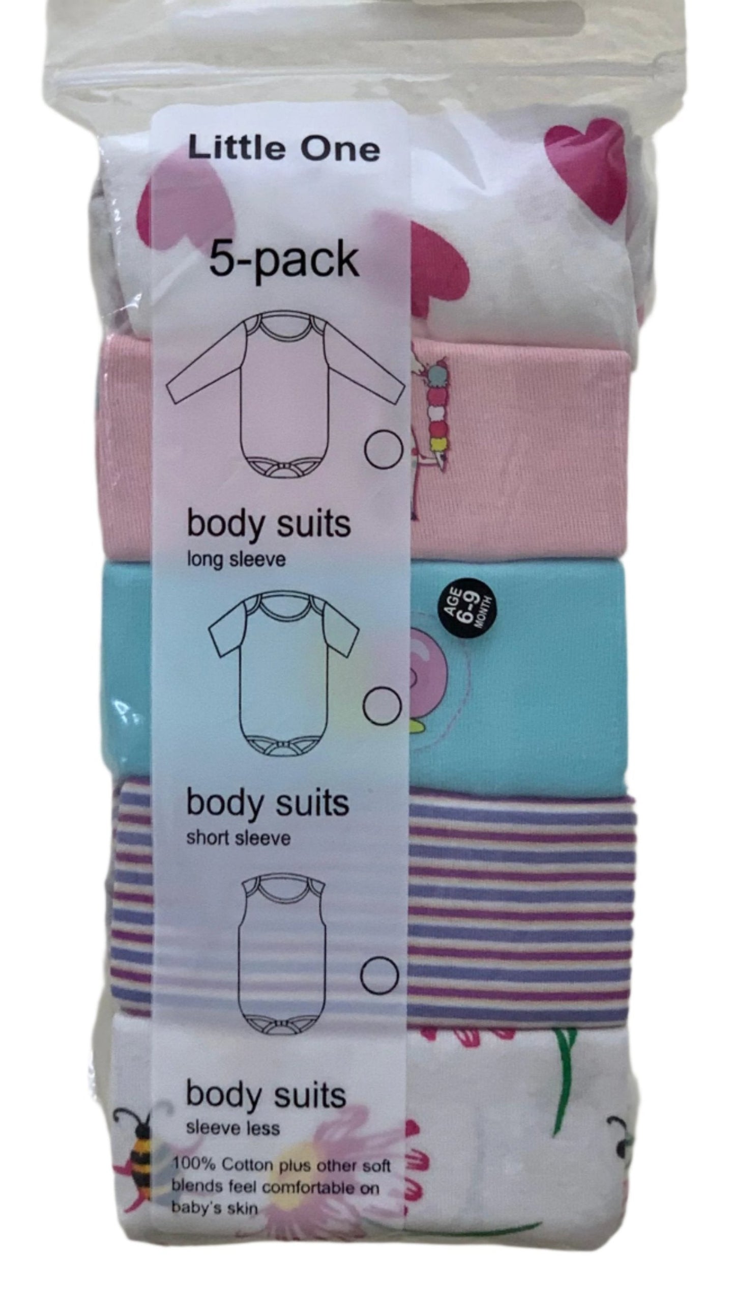 Body Suits (Pack of 5)