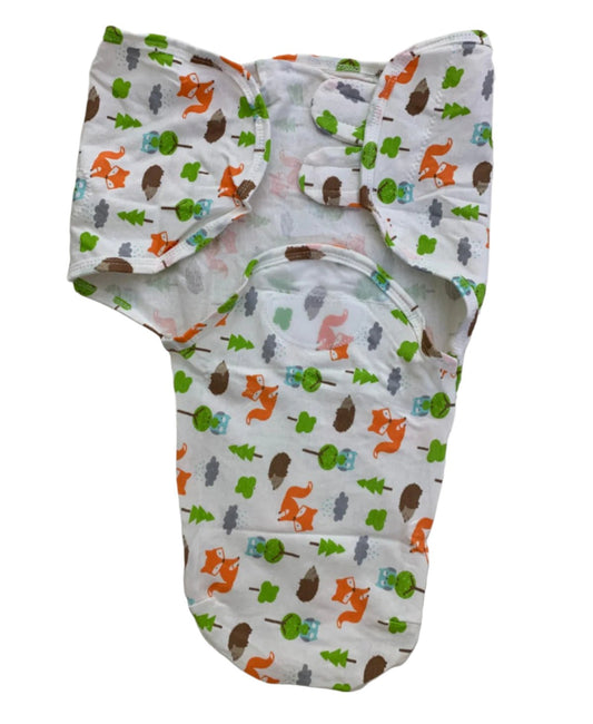 Cotton Swaddle-Orange