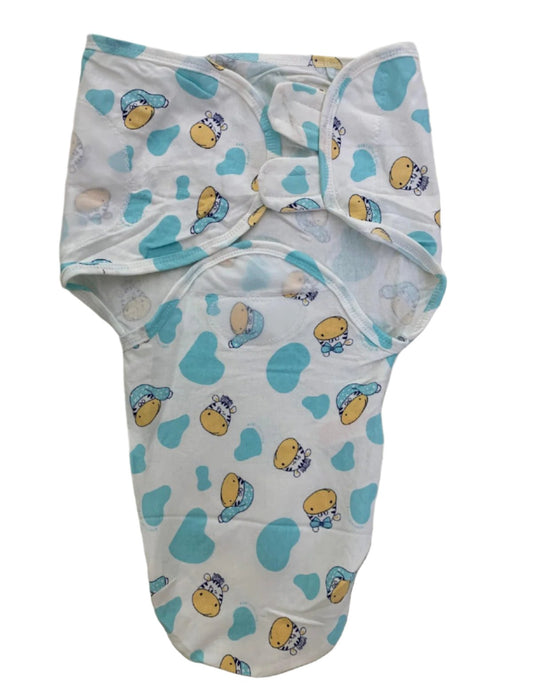 Cotton Swaddle-Blue