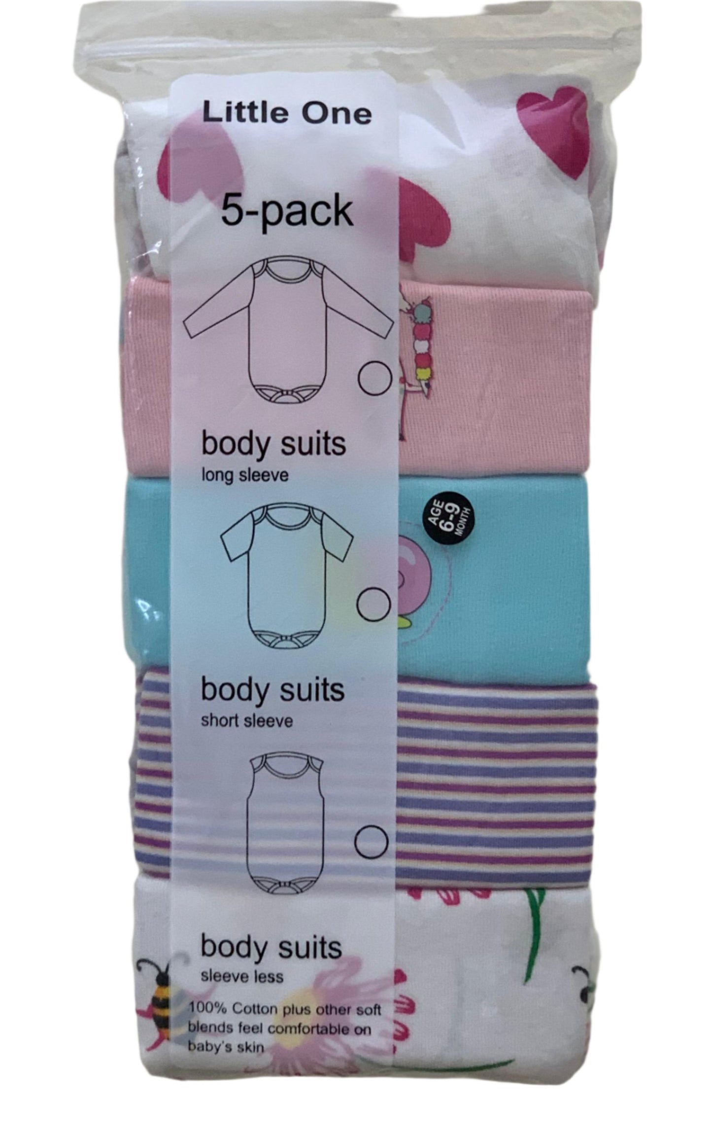 Body Suits (Pack of 5)