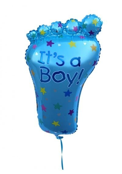 It's a Boy/Girl - Baby Feet Foil Ballon